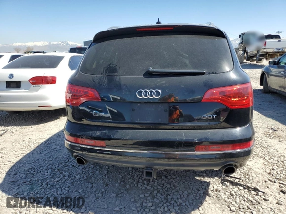 2015 Audi Q7 3.0T Premium Plus with VIN WA1LGBFE1FD022169, listed as a Copart auction lot 50714875 with 90,939 mi miles and Salvage Title. Bid and sale history available at carsss.com. Image 6.