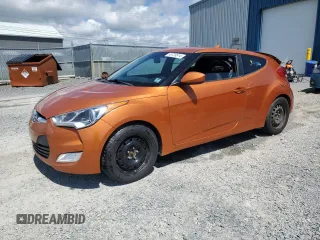2016 Hyundai Veloster with VIN KMHTC6AD6GU248051, listed as a Copart auction lot 58728814 with 253,006 mi miles and Salvage Title. Bid and sale history available at carsss.com. Image 1.
