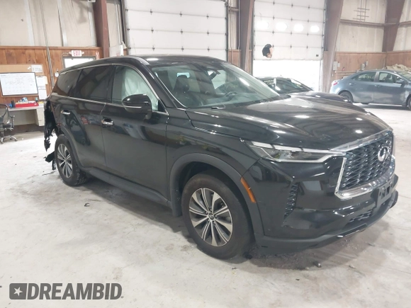 2024 Infiniti QX60 Pure with VIN 5N1DL1ES9RC335970, listed as a IAAI auction lot 42210949 with 17,345 mi miles and . Bid and sale history available at DreamBid. Image 1.