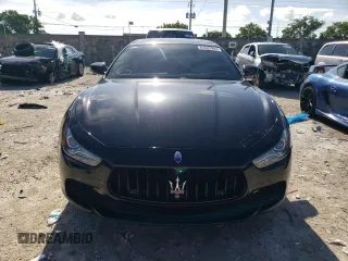 2017 Maserati Ghibli with VIN ZAM57XSS6H1249705, listed as a Copart auction lot 61602993 with 73,454 mi miles. Bid and sale history available at carsss.com. Image 5.
