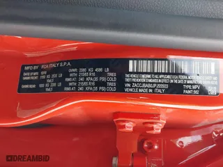 2018 Jeep Renegade Upland Edition with VIN ZACCJBAB0JPJ55503, listed as a IAAI auction lot 41278285 with 30,465 mi miles. Bid and sale history available at carsss.com. Image 9.