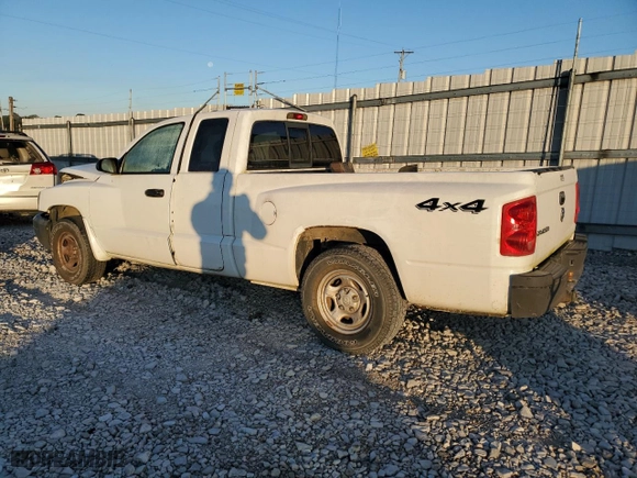 2005 Dodge Dakota ST with VIN 1D7HW22K25S119939, listed as a Copart auction lot 73020994 with 99,480 mi miles and Salvage Title. Bid and sale history available at carsss.com. Image 2.