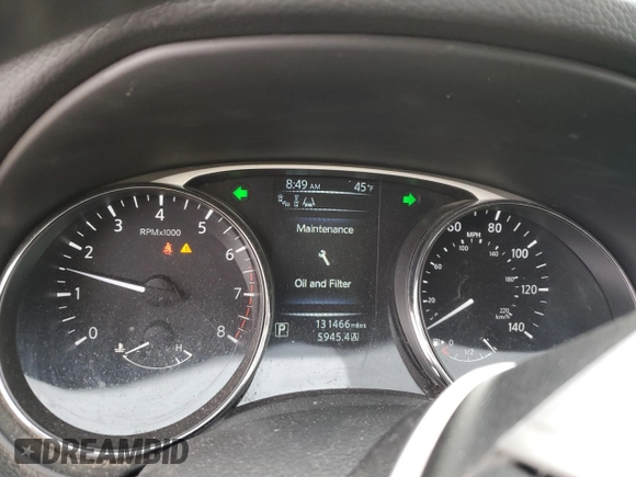 2015 Nissan Rogue SL with VIN 5N1AT2MV3FC914694, listed as a Copart auction lot 50676605 with 131,466 mi miles and Salvage Title. Bid and sale history available at carsss.com. Image 9.