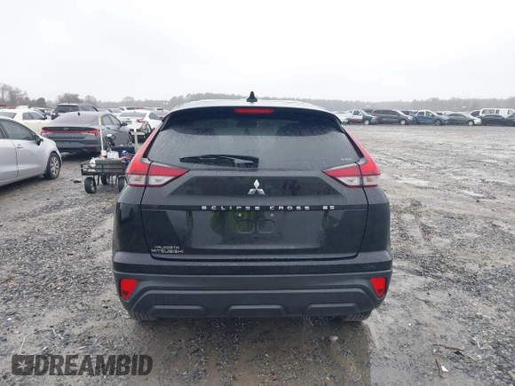 2024 Mitsubishi Eclipse Cross ES with VIN JA4ATUAA9RZ001368, listed as a IAAI auction lot 41727951 with 40,166 mi miles and . Bid and sale history available at DreamBid. Image 16.