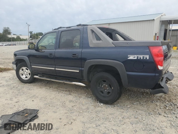 2004 Chevrolet Avalanche Z66 with VIN 3GNEC12T14G328790, listed as a Copart auction lot 75331264 with 287,603 mi miles and Salvage Title. Bid and sale history available at DreamBid. Image 2.