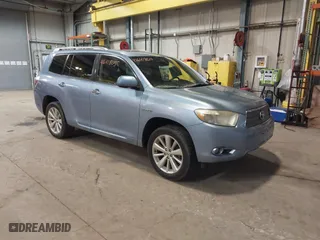 2009 Toyota Highlander Hybrid Limited with VIN JTEEW44A592026718, listed as a IAAI auction lot 41641805 with 247,656 mi miles. Bid and sale history available at carsss.com. Image 1.