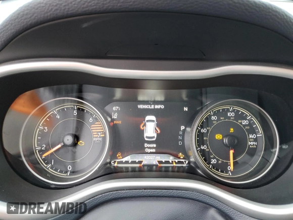 2016 Jeep Cherokee Limited с VIN 1C4PJMDB8GW183461, выставлен на аукционе Copart как лот 60810215 с пробегом 42 027 миль миль и Списание • Salvage title. История ставок и продаж доступна на DreamBid. Изображение 9.