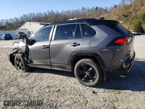 2021 Toyota RAV4 Hybrid XSE with VIN 2T3E6RFV8MW027802, listed as a Copart auction lot 49226415 with Not provided miles and Salvage title. Bid and sale history available at DreamBid. Image 2.
