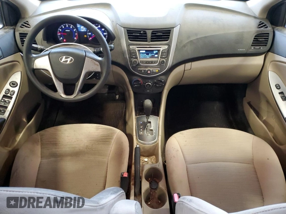 2016 Hyundai Accent SE with VIN KMHCT4AE4GU103636, listed as a Copart auction lot 45393675 with 176,291 mi miles and Non Repairable. Bid and sale history available at carsss.com. Image 8.