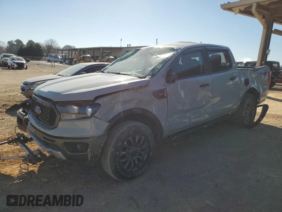 2022 Ford Ranger XL with VIN 1FTER4FH8NLD26456, listed as a Copart auction lot 48603115 with 104,805 mi miles and Salvage Title. Bid and sale history available at DreamBid. Image 1.