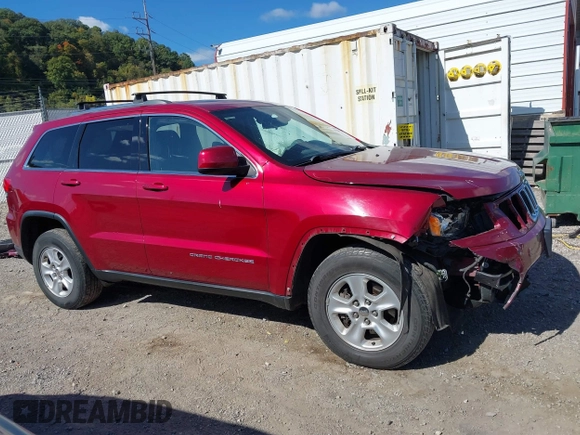 2014 Jeep Grand Cherokee Laredo with VIN 1C4RJFAG8EC262292, listed as a IAAI auction lot 40568162 with 124,871 mi miles and . Bid and sale history available at DreamBid. Image 14.