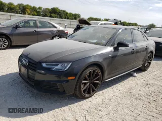 2018 Audi A4 Premium Plus with VIN WAUENAF43JA117376, listed as a Copart auction lot 61279452 with 52,909 mi miles. Bid and sale history available at carsss.com. Image 2.