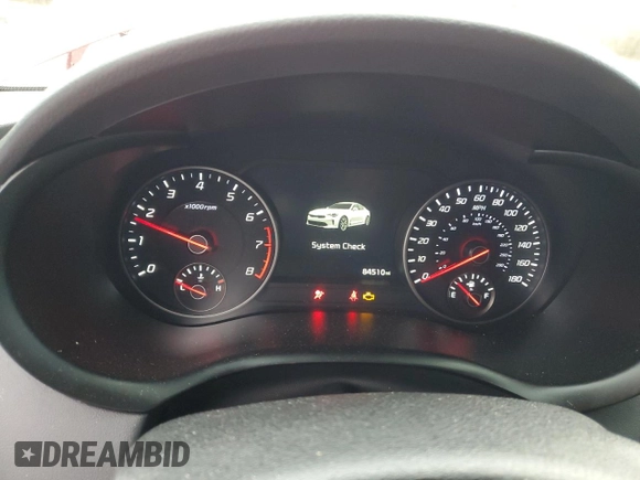 2020 Kia Stinger GT1 with VIN KNAE45LC6L6082408, listed as a Copart auction lot 87457524 with 84,510 mi miles and Salvage Title. Bid and sale history available at DreamBid. Image 9.