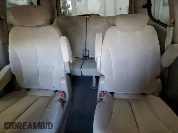 2008 Kia Sedona EX with VIN KNDMB233986237852, listed as a Copart auction lot 84666214 with 154,973 mi miles and Salvage Title. Bid and sale history available at carsss.com. Image 10.