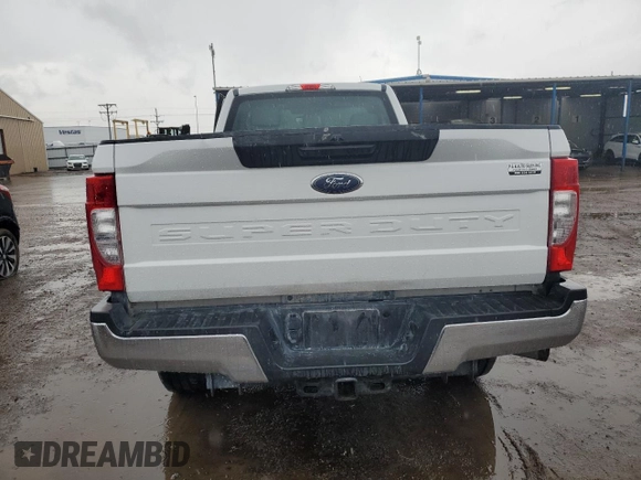 2017 Ford F-250 XL with VIN 1FDBF2B67HEB80026, listed as a Copart auction lot 55969905 with 88,917 mi miles and Salvage title. Bid and sale history available at DreamBid. Image 6.