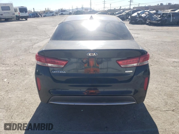 2017 Kia Optima Hybrid with VIN KNAGT4LE9H5011871, listed as a Copart auction lot 78649674 with 65,390 mi miles and Salvage Title. Bid and sale history available at carsss.com. Image 6.