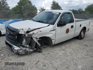 2014 Ford F-150 XL с VIN 1FTMF1CF4EFA77691, выставлен на аукционе Copart как лот 65166695 с пробегом 150 113 миль миль и Списание • Salvage title. История ставок и продаж доступна на DreamBid. Изображение 1.