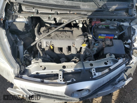 2012 Toyota Yaris L with VIN JTDKTUD30CD527660, listed as a Copart auction lot 42512405 with Not Provided miles and Salvage Title. Bid and sale history available at DreamBid. Image 11.