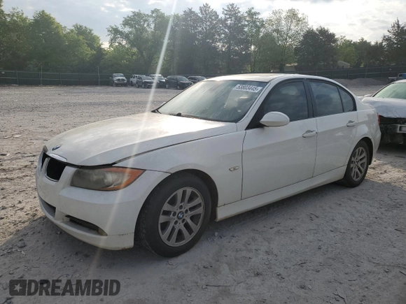 2007 BMW 3 Series 328i with VIN WBAVA33537KX72824, listed as a Copart auction lot 53803445 with Not Provided miles and Clean Title. Bid and sale history available at DreamBid. Image 1.