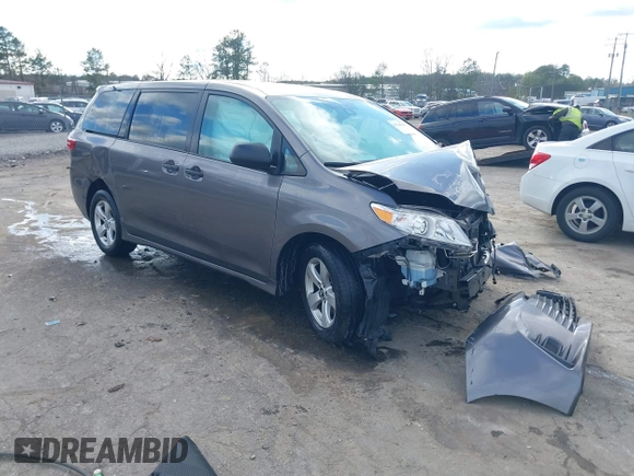 2018 Toyota Sienna with VIN 5TDZZ3DC9JS942579, listed as a IAAI auction lot 41720834 with 132,231 mi miles and . Bid and sale history available at DreamBid. Image 1.