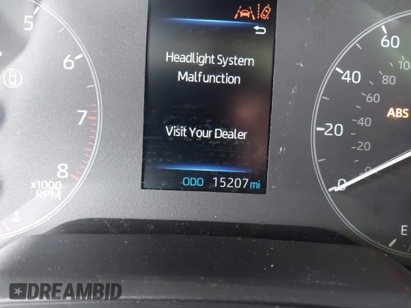 2023 Toyota Corolla Cross L with VIN 7MUAAABG3PV049367, listed as a IAAI auction lot 42370328 with 15,207 mi miles and . Bid and sale history available at DreamBid. Image 7.