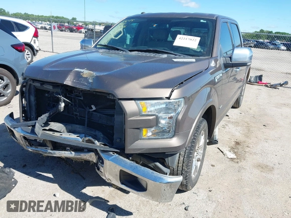 2016 Ford F-150 XL with VIN 1FTEW1CP0GKE43069, listed as a IAAI auction lot 42217022 with 106,638 mi miles and . Bid and sale history available at DreamBid. Image 2.