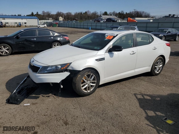 2012 Kia Optima LX with VIN 5XXGM4A74CG028537, listed as a Copart auction lot 51565835 with 0 mi miles and Salvage Title. Bid and sale history available at carsss.com. Image 1.
