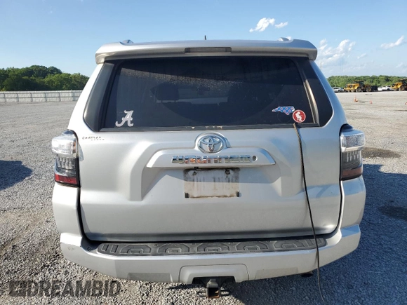2016 Toyota 4Runner SR5 with VIN JTEZU5JR6G5122702, listed as a Copart auction lot 57997125 with 75,594 mi miles and Salvage title. Bid and sale history available at DreamBid. Image 6.
