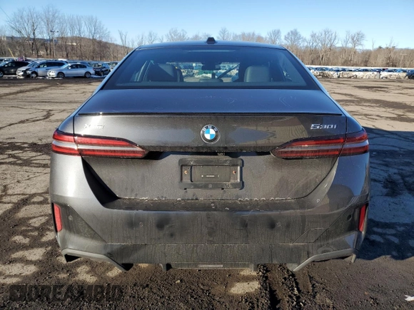 2024 BMW 5 Series 530i xDrive with VIN WBA53FJ09RCR06638, listed as a Copart auction lot 46433335 with 0 mi miles and Salvage Title. Bid and sale history available at carsss.com. Image 6.