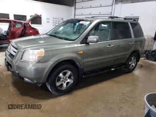 2007 Honda Pilot EX-L with VIN 5FNYF18797B016329, listed as a Copart auction lot 50074585 with 159,663 mi miles and Non Repairable. Bid and sale history available at DreamBid. Image 1.