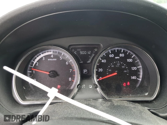 2017 Nissan Versa S with VIN 3N1CN7AP4HL812471, listed as a Copart auction lot 58919625 with 90,012 mi miles and Salvage title. Bid and sale history available at DreamBid. Image 9.