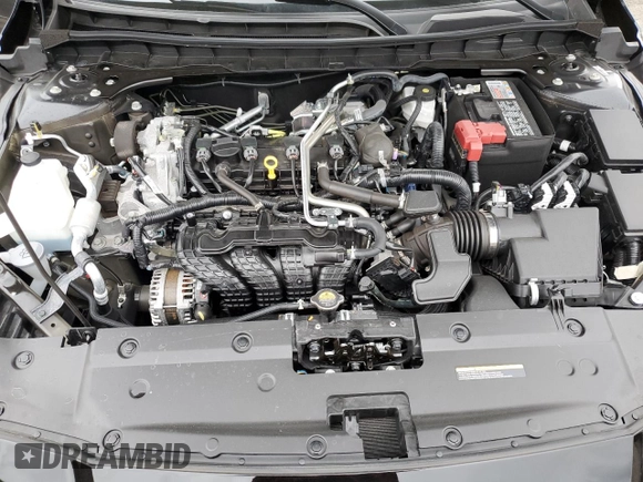 2025 Nissan Altima SV with VIN 1N4BL4DW6SN308033, listed as a Copart auction lot 52924055 with 1,989 mi miles and Salvage Title. Bid and sale history available at DreamBid. Image 11.