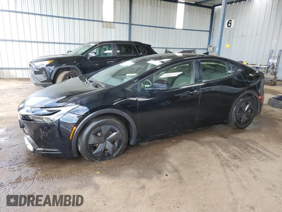 2024 Toyota Prius LE with VIN JTDACAAU9R3019466, listed as a Copart auction lot 51635485 with 28,188 mi miles and Salvage Title. Bid and sale history available at carsss.com. Image 1.