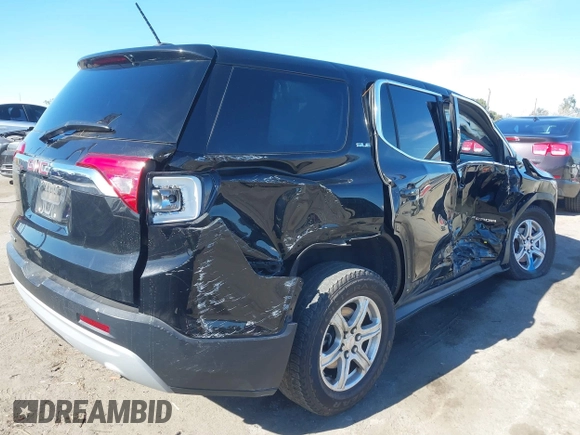2019 GMC Acadia SLE with VIN 1GKKNKLA2KZ293381, listed as a IAAI auction lot 41378807 with 143,131 mi miles. Bid and sale history available at carsss.com. Image 4.