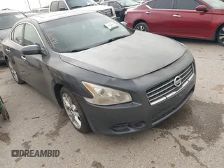2012 Nissan Maxima SV with VIN 1N4AA5APXCC801991, listed as a IAAI auction lot 41796321 with 231,494 mi miles and . Bid and sale history available at DreamBid. Image 1.