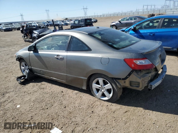 2006 Honda Civic Cpe EX with VIN 2HGFG12856H571021, listed as a Copart auction lot 52144975 with 155,847 mi miles and Salvage Title. Bid and sale history available at carsss.com. Image 2.