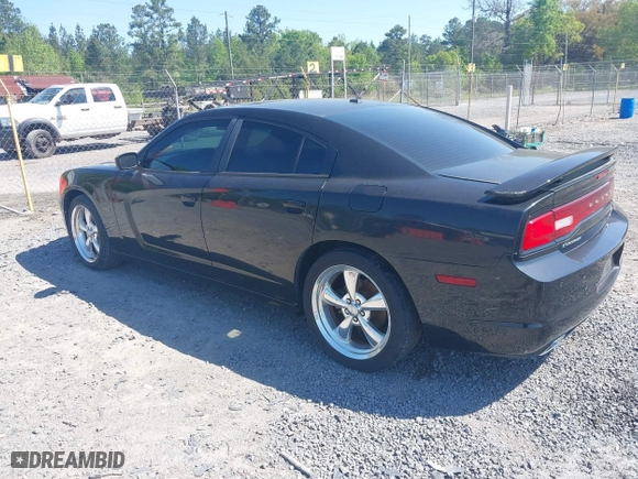 2011 Dodge Charger Road/Track with VIN 2B3CL5CTXBH505387, listed as a IAAI auction lot 42026220 with 205,429 mi miles. Bid and sale history available at carsss.com. Image 3.