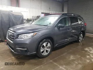 2021 Subaru Ascent Premium with VIN 4S4WMAFD3M3469565, listed as a Copart auction lot 86701434 with 25,528 mi miles and Salvage Title. Bid and sale history available at carsss.com. Image 1.