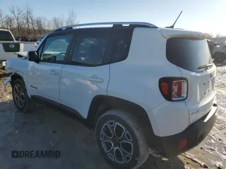 2015 Jeep Renegade Limited with VIN ZACCJBDT0FPB59788, listed as a Copart auction lot 42607025 with 60,191 mi miles and Salvage Title. Bid and sale history available at DreamBid. Image 2.