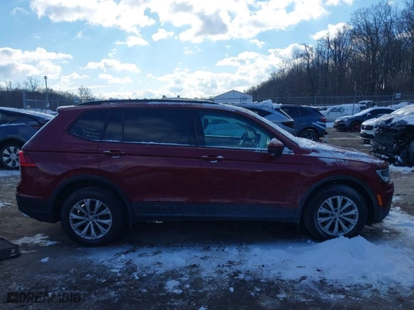 2019 Volkswagen Tiguan S with VIN 3VV1B7AX6KM075645, listed as a IAAI auction lot 41271492 with 73,663 mi miles. Bid and sale history available at carsss.com. Image 13.