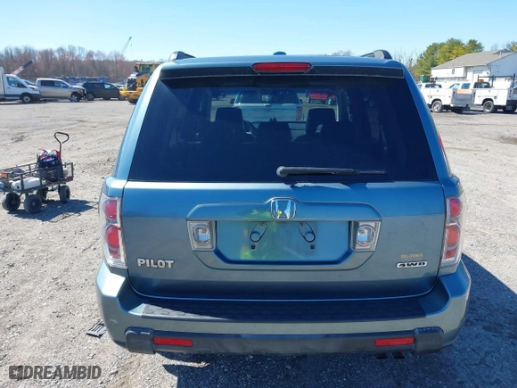 2006 Honda Pilot EX-L with RES with VIN 2HKYF18626H505792, listed as a IAAI auction lot 41861686 with 180,551 mi miles. Bid and sale history available at carsss.com. Image 16.