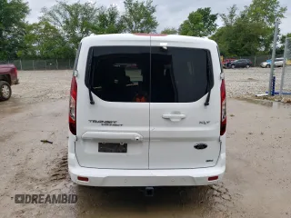 2022 Ford Transit Connect XLT with VIN NM0GS9F28N1543603, listed as a Copart auction lot 61275774 with 19,014 mi miles and Salvage title. Bid and sale history available at DreamBid. Image 6.