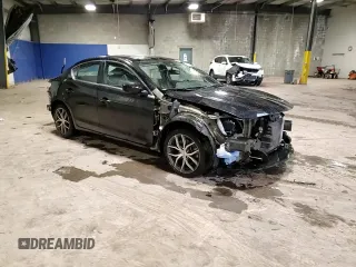 2019 Acura ILX w/Premium Pkg with VIN 19UDE2F71KA015091, listed as a Copart auction lot 46698375 with 0 mi miles and Salvage Title. Bid and sale history available at carsss.com. Image 14.