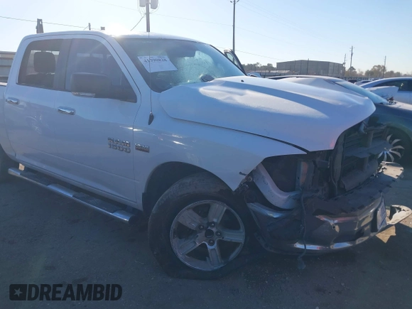 2016 Ram 1500 Lone Star with VIN 1C6RR6LT4GS194608, listed as a IAAI auction lot 41390828 with 138,465 mi miles. Bid and sale history available at carsss.com. Image 1.