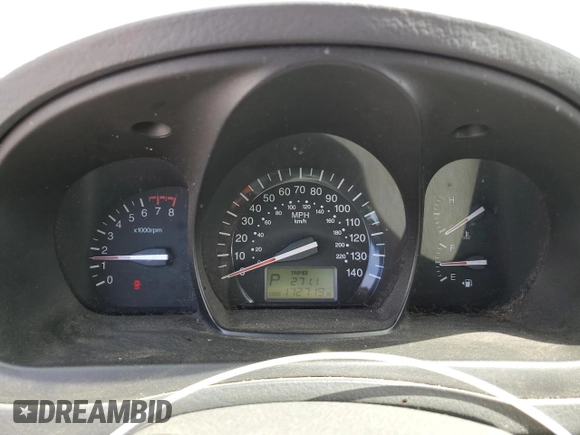 2009 Kia Spectra EX with VIN KNAFE222795620430, listed as a Copart auction lot 51170895 with 172,719 mi miles and Salvage Title. Bid and sale history available at carsss.com. Image 9.