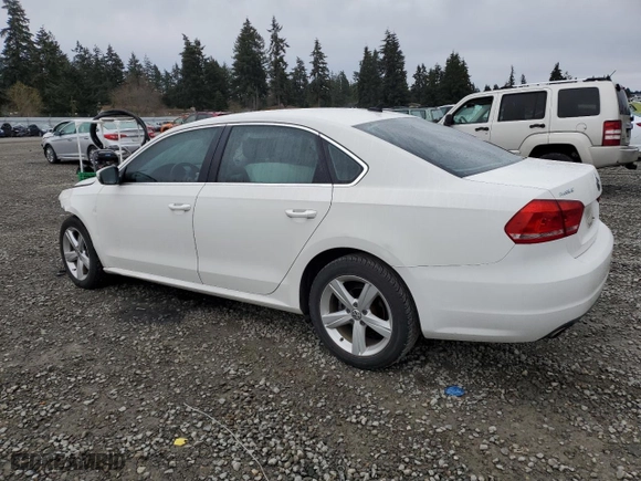 2014 Volkswagen Passat SE with VIN 1VWBP7A36EC007124, listed as a Copart auction lot 49841175 with 89,311 mi miles and Salvage Title. Bid and sale history available at carsss.com. Image 2.