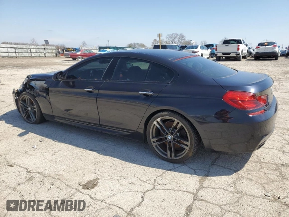 2014 BMW 6 Series 650i xDrive z VIN WBA6B4C5XED099250, wystawiony jako Copart lot #52734845 z przebiegiem Nie podano mil oraz Czysty tytuł • Clean title. Historia ofert i sprzedaży dostępna na DreamBid. Obrazek 2.