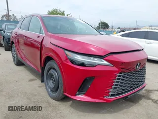 2023 Lexus RX 350h z VIN 2T2BBMCA9PC014179, wystawiony jako IAAI lot #42375208 z przebiegiem 9525 mil mil oraz . Historia ofert i sprzedaży dostępna na DreamBid. Obrazek 1.