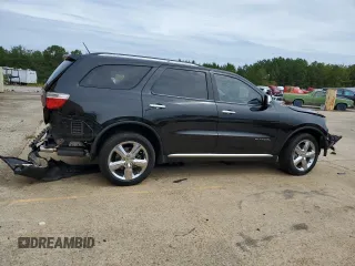 2012 Dodge Durango Citadel with VIN 1C4RDHEG7CC247504, listed as a Copart auction lot 70443154 with 115,888 mi miles and Salvage title. Bid and sale history available at DreamBid. Image 3.