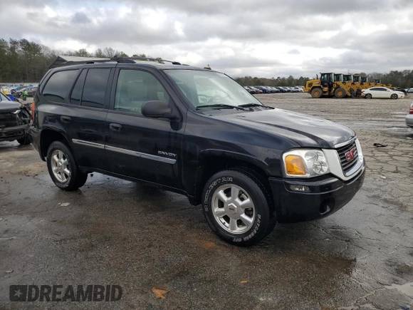 2006 GMC Envoy SLT with VIN 1GKDS13S762258032, listed as a Copart auction lot 88677095 with 184,188 mi miles and Salvage Title. Bid and sale history available at carsss.com. Image 4.
